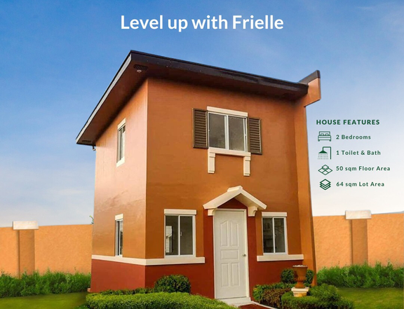 2-bedroom Frielle Single Attached House For Sale in Calamba Laguna