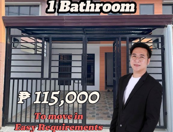 115k only to move in Affordable Housing near New Clark City Angeles City