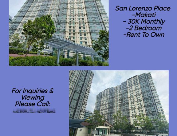 44.00 sqm 2-bedroom Condo For Sale in Bel-Air Makati Metro Manila