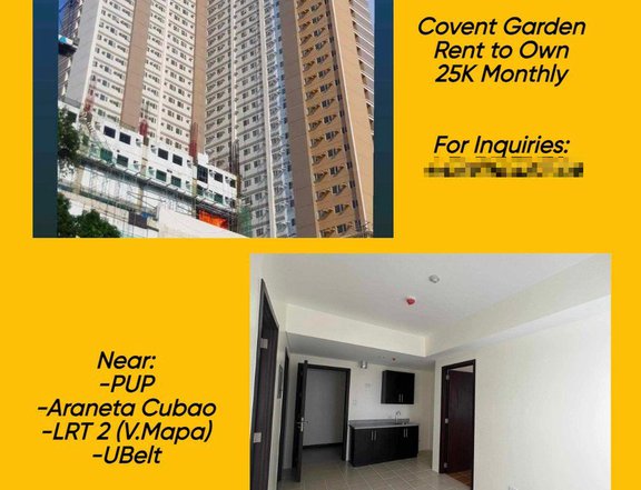 2-bedroom Condo For Sale in Sta.Mesa Manila near PUP as low as 25K Monthly