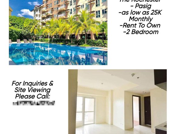 Rent To Own Affordable Condo in Pasig Near Airport and Market Market