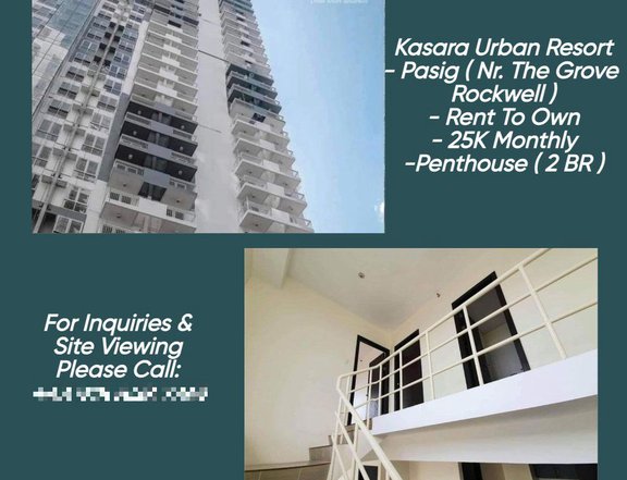 Penthouse2-bedroom Condo For Sale in Ortigas Pasig Metro Manila