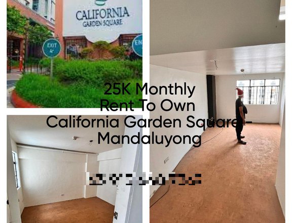 2 BR Condo California Garden Mandaluyong Square Rent To Own