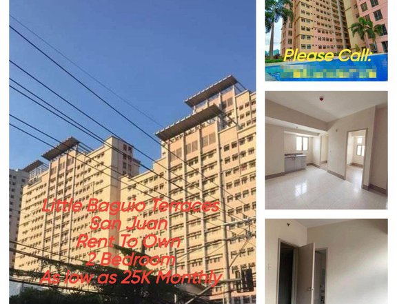 2 BR Condo For Sale in San Juan Metro Manila as low as 25K Monthly