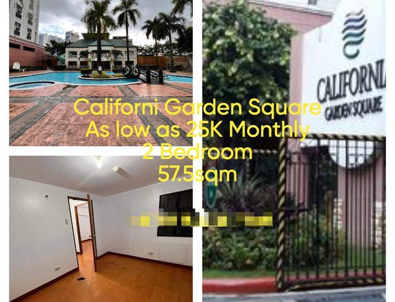 California Garden Square Mandaluyong as low as 25K Monthly Rent to Own