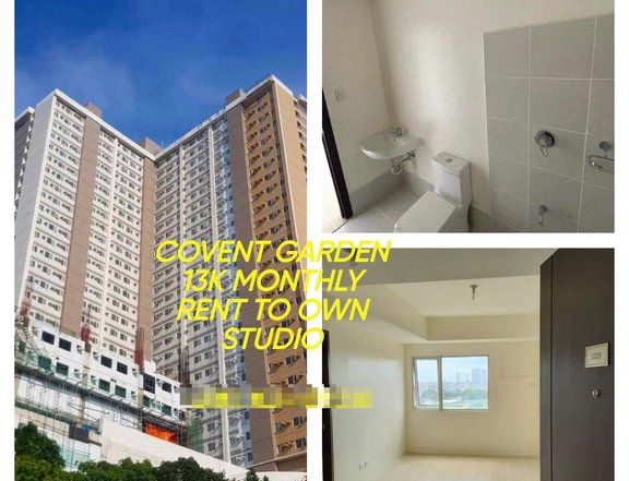 Studio as low as 13K monthly rent To Own Condo in St.Mesa Manila