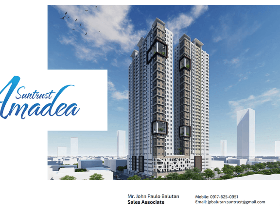 2-BR Unit - Suntrust Amadea, Quezon City (Pre-selling Condominium)