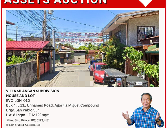 VILLA SILANGAN SUBDIVISION  HOUSE AND LOT