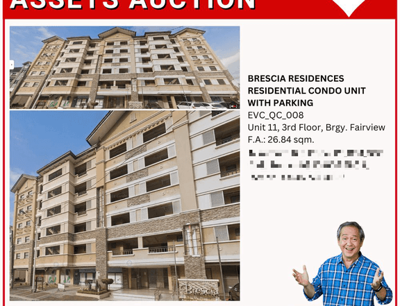 BRESCIA RESIDENCES RESIDENTIAL CONDO UNIT WITH PARKING