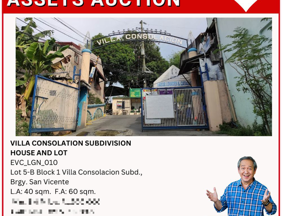 VILLA CONSOLATION SUBDIVISION  HOUSE AND LOT