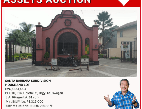 SANTA BARBARA SUBDIVISION HOUSE AND LOT