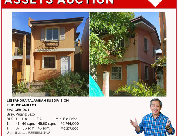 LESSANDRA TALAMBAN SUBDIVISION 2 HOUSE AND LOT