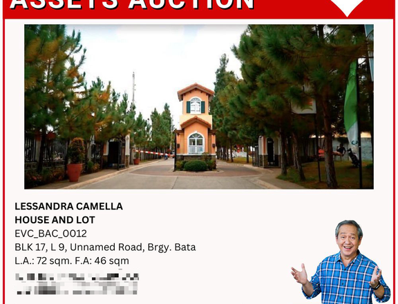 LESSANDRA CAMELLA BACOLOD HOUSE AND LOT