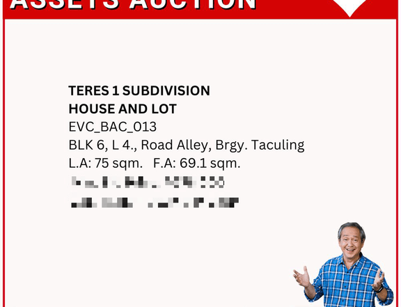 TERES 1 SUBDIVISION HOUSE AND LOT