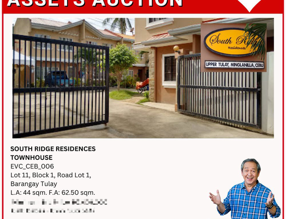 SOUTH RIDGE RESIDENCES  TOWNHOUSE Minglanilla Cebu