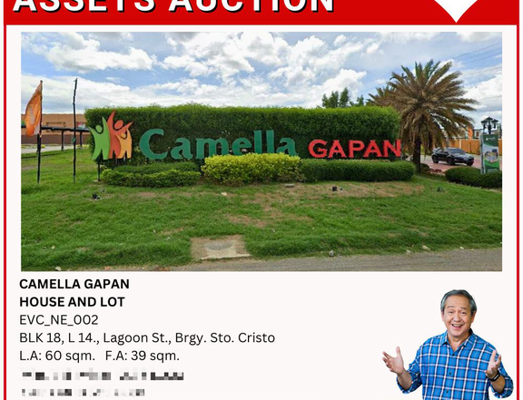 CAMELLA GAPAN HOUSE AND LOT