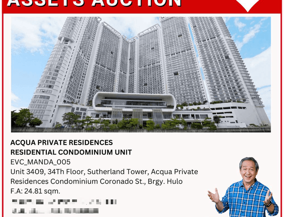 ACQUA PRIVATE RESIDENCES RESIDENTIAL CONDOMINIUM UNIT