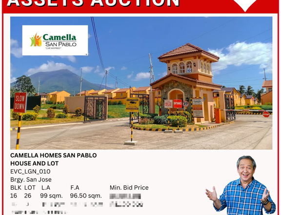 CAMELLA HOMES SAN PABLO HOUSE AND LOT