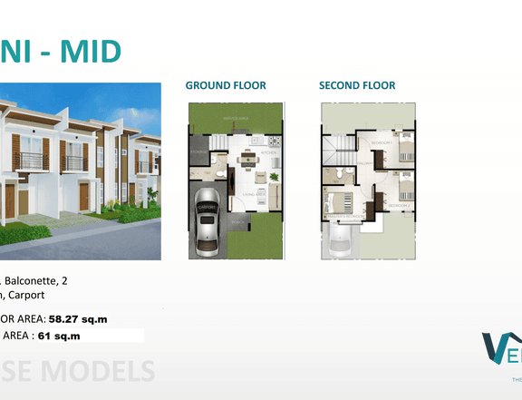 IMANI Mid Unit Lot Area: 61 sq.m For Sale in Dauis Bohol