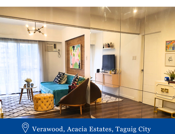 FOR LEASE: 1 BR Unit Verawood Acacia Estates, Taguig City