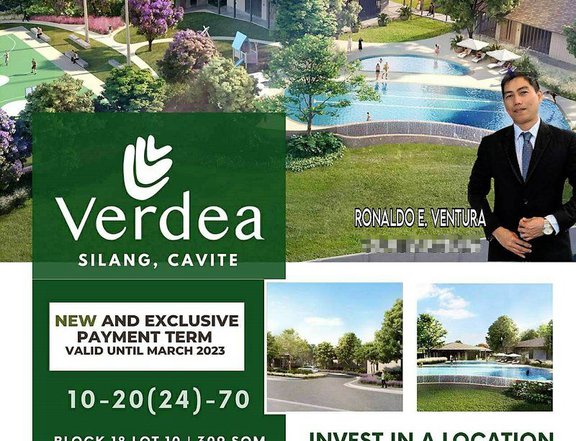 Pre Selling Residential Prime Lot For Sale at VERDEA in Silang Cavite