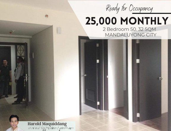 Perpetual Ownership in Mandaluyong facing Amenities 2-BR 50.32 sqm