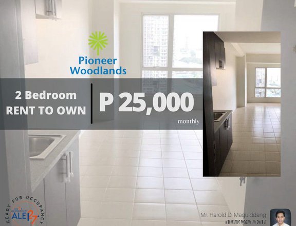RFO Rent To Own 2-BR in Mandaluyong P25,000/month payable - 48 months