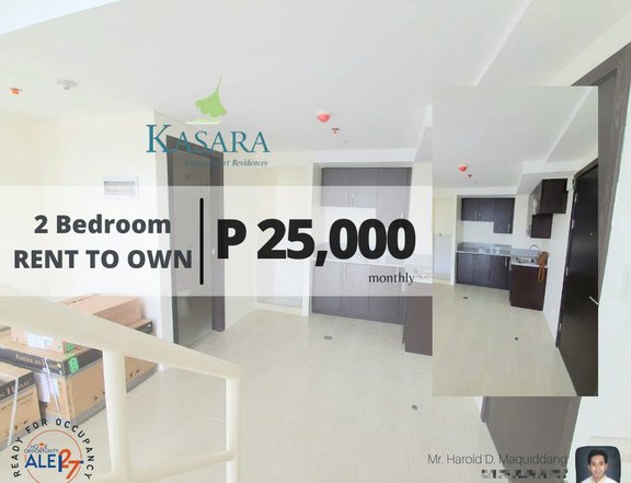 Condo in Pasig Ortigas 2 Bedroom 58.00 sqm with balcony 25K monthly