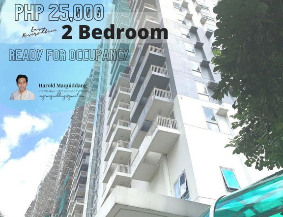 RFO READY P20,000 to reserve 2 bedrooms with balcony 58 sqm