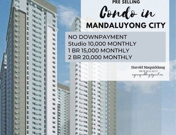 PRE SELL Condo 20K Monthly for 2-BR 58 sqm in Shaw Mandaluyong Edsa