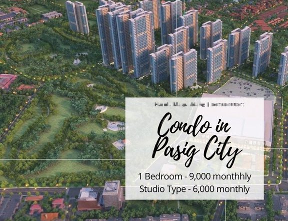 Property Investment in Pasig City 6K Monthly 1-Bedroom 30.00 sq.m