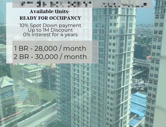High End Condo in Makati CBD | 10% DP to move in 2 Bedroom 38 sqm