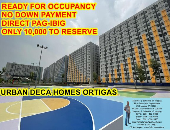 Rent To Own No Equity 10K To Reserve RFO Condo For Sale Tru Pag-ibig