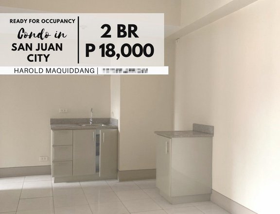 Condo in San Juan near LRT 2 Gilmore 18,000 monthly for 2 bedrooms