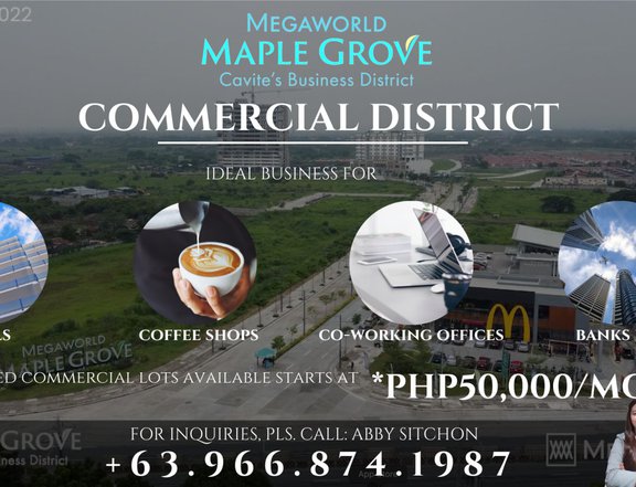 439-850 sqm Commercial Lot For Sale in Maple Grove Gen. Trias Cavite