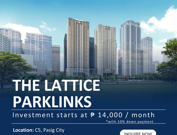 The Lattice at Parklinks | C5, Pasig by ALVEO an Ayala Land Company