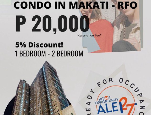 Condo for sale in Chino Roces Makati City for only P30,000 month 2BR