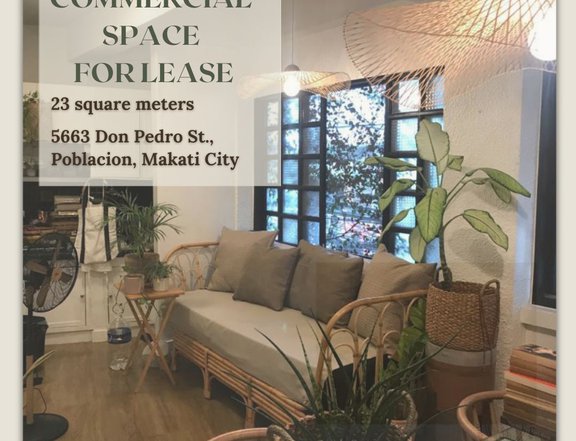 COMMERCIAL SPACE FOR LEASE IN VINE BLDG BRGY. POBLACION MAKATI CITY