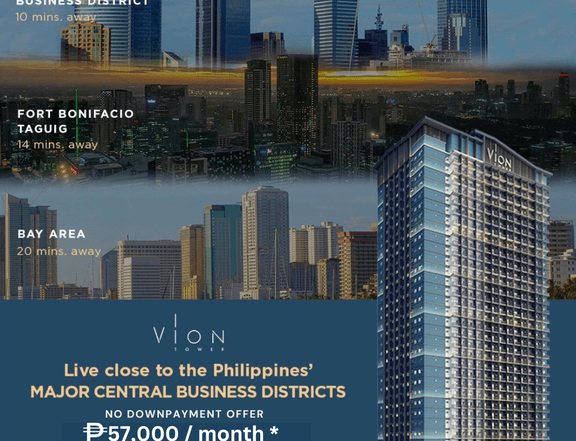 Vion Tower Makati Pre Selling Condo Studio by Megaworld