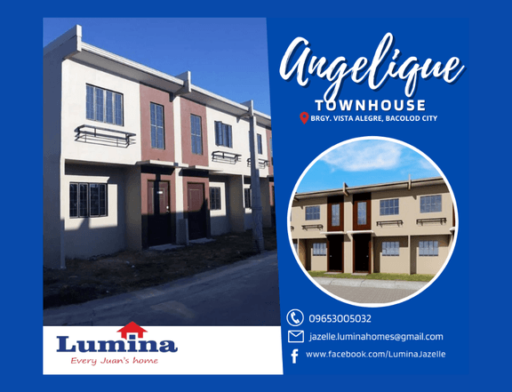 2-BR RFO Angelique Townhouse for Sale | Lumina Bacolod Vista
