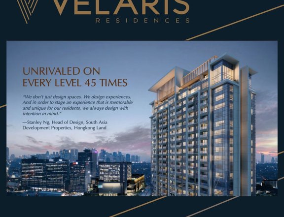 The Velaris Residences offer Private lift lobbies