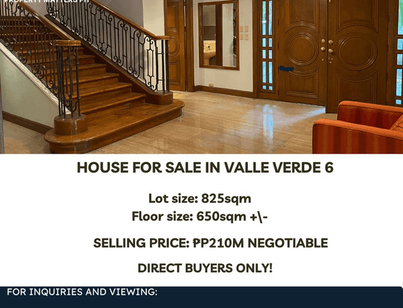 HOUSE FOR SALE IN VALLE VERDE 6