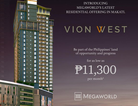 Affordable Pre-selling Makati Condo: 2-Bedrooms with Balcony (60sqm)