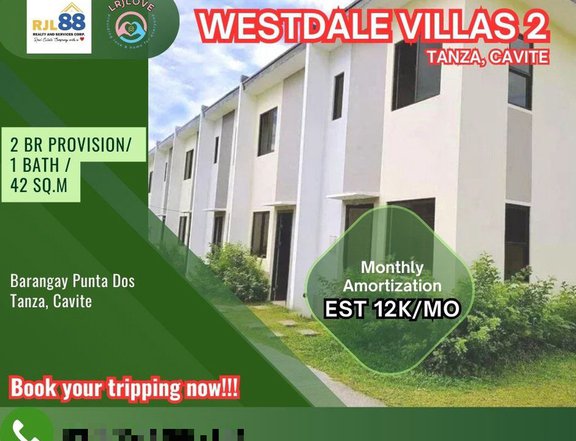 Affordable 2-storey townhouse for sale thru PAG-IBIG  in Tanza, Cavite