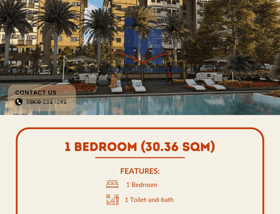 30.36 sqm 1-bedroom Condo For Sale in Lipa Batangas