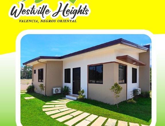 Own Your Dream Home at WESTVILLE HEIGHTS, Valencia, Negros Oriental for ONLY 10,000!