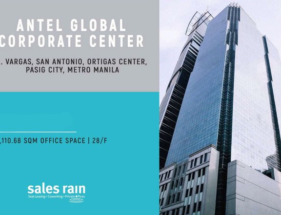 Office For Sale in Antel Global Corporate Office Ortigas Quezon City / QC Metro Manila