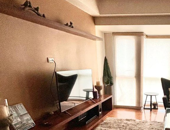 FOR LEASE: Furnished 1-bedroom at The Manansala Tower in Rockwell Makati / Facing Amenities