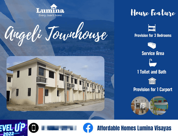 Angeli Townhouse for Sale in Lumina Iloilo