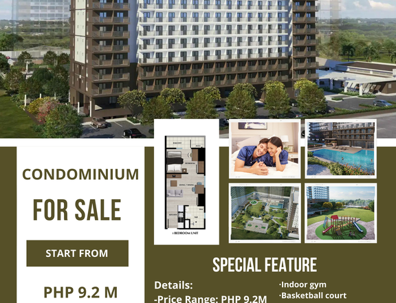 35.08 sqm 1-bedroom Condo For Sale in Imus Cavite